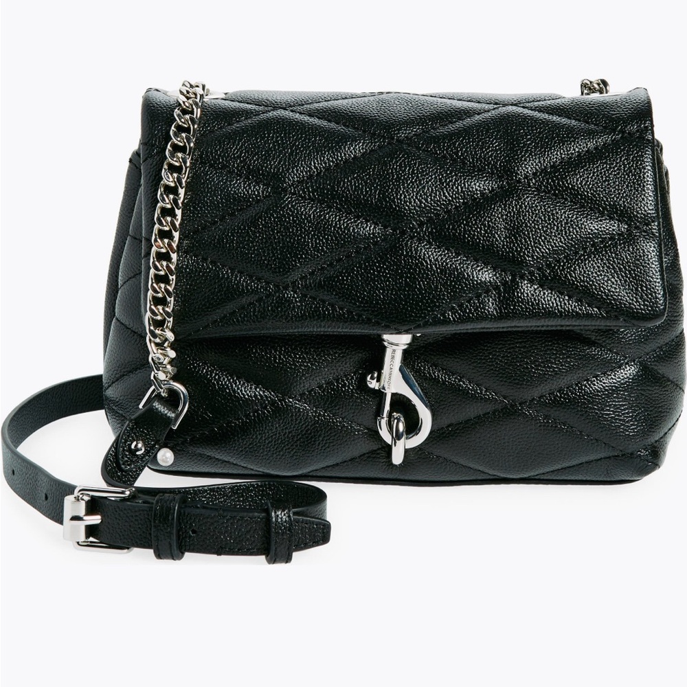 Rebecca Minkoff Black Diamond Guilting Crossbody Bag